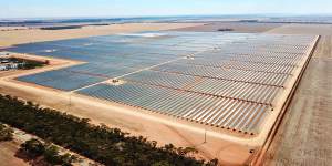 Gannawarra Solar Farm in western Victoria,was one of the plants to have its output cut in half in September 2019 by AEMO.
