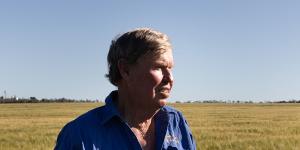 Farmer and irrigator,Malcolm Doolin