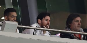 Messi watches on as Argentina get hit for six by Spain