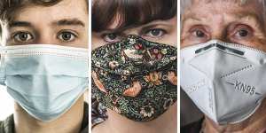 Experts believe the more tightly fitting P2 or N95 masks are superior to cloth or surgical masks.