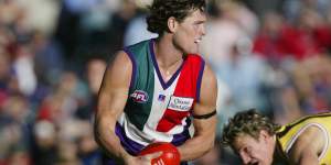 Trent Croad,playing for Fremantle.