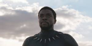 West invoked the fictional nation Wakanda,from Marvel's Black Panther.