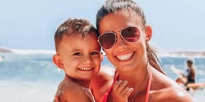 Hannah with son Trey had shared her story on Instagram.