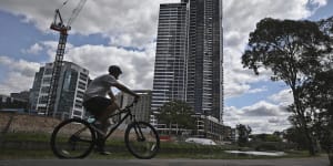 Some home owners sold for a loss in high-density areas such as Parramatta in western Sydney. 