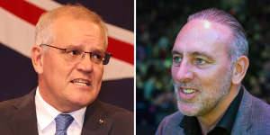 Former prime minister Scott Morrison and former Hillsong Church pastor Brian Houston:both rose to the top of their professions.