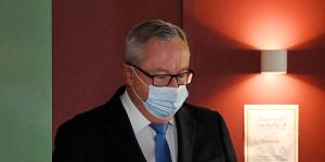 NSW Health Minister Brad Hazzard on Tuesday.