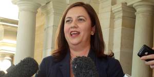 Labor leader Annastacia Palaszczuk .. had enough of people people talking about the battered Labor “brand”.