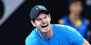"I'm not expecting to feel great all of the time":Andy Murray.