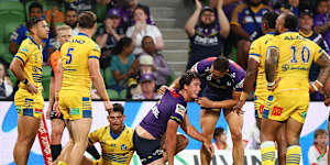 Melbourne centre Jack Howarth.