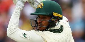 Usman Khawaja has a Test average of 61 opening the batting