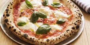 The puffy,scorchy pizza Margherita is the go-to dish.