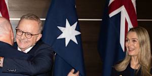 Prime Minister Anthony Albanese and Kiwi counterpart Christopher Luxon traded light-hearted barbs in Noosa on Saturday.