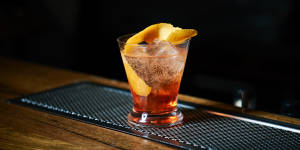 Fizzy Negroni:Long Odds cocktail.