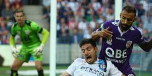 A-League finals:Melbourne City star Bruno Fornaroli says goals all down to confidence