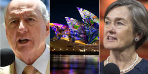 Alan Jones has defended his interview with Louise Herron over plans to promote The Everest on the Opera House.