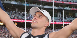 Collingwood phenomenon Nick Daicos is the game’s best young player.