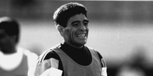 The day Maradona stole the show at Leichhardt Oval – as a punter