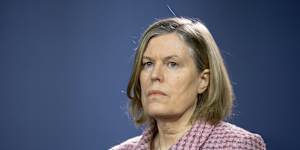Chief health officer Dr Kerry Chant chaired an expert panel that examined the evidence and declared the cases a cluster.
