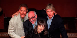 The Seekers:Athol Guy,Bruce Woodley,Judith Durham and Keith Potger.