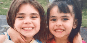As kids they splashed in the bubbles. Then these sisters got the same one-in-a-million tumour