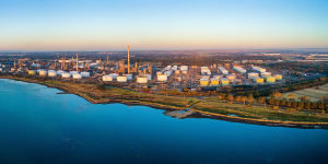 ASX-listed fuel supplier Viva Energy runs the Geelong oil refinery.