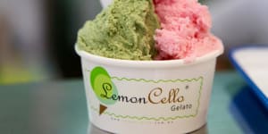 LemonCello offers more than 30 flavours of freshly made gelato.