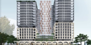 ‘No way’:Calls for shut-down over Meriton development’s size