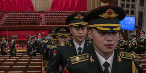 China’s national congress is normally a celebratory event,but this year’s event promises to be much more sombre. 