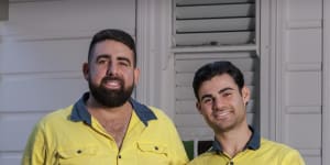 Brothers Pasquale and Vincenzo Panuccio are selling their investment property in Leichhardt,one the cheapest suburbs to buy a house within 10kms of the CBD.
