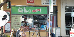 The bottle shop in Park Orchards. 