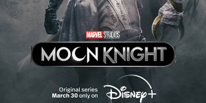 Isaac as Moon Knight.