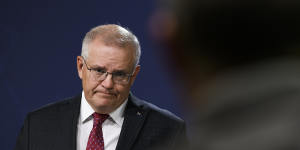 Prime Minister Scott Morrison said flights were halted over concerns the quarantine system could not cope.