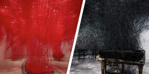 Chiharu Shiota:The Soul Trembles at QAGOMA Gallery of Modern Art.