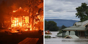 Bushfires and floods are some of the climate disasters hitting Australia in recent years.