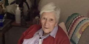 Clare Nowland,95,who died in hospital on Wednesday.