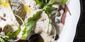 Go-to dish:Vitello tonnato.