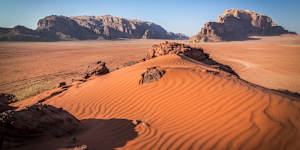 T.E. Lawrence was mesmerised by the “vast,echoing and God-like” landscapes of Wadi Rum.