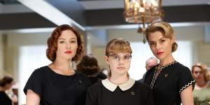 Alison McGirr,Angourie Rice and Rachael Taylor in Ladies in Black. 