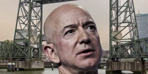 World’s biggest yacht stranded as Dutch city turns on Jeff Bezos,upending plan to dismantle iconic bridge