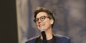 Hannah Gadsby performs Nanette at the Sydney Opera House.