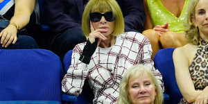 Anna Wintour at last year’s US Open