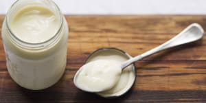 Frank Camorra's homemade yoghurt.