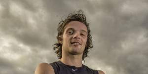 Dylan Buckley during his days playing for Carlton.