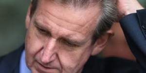 Resigns as NSW Premier:Barry O'Farrell.