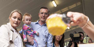 ‘You’ve got a tough day’:Seven cupcakes,one vote and no on-camera sausage sizzle for Perrottet