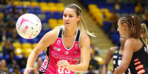 Lenize Potgieter went 39 from 39 in shooting.