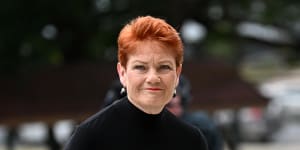 One Nation leader Pauline Hanson has been named one of the country’s most recognisable politicians.