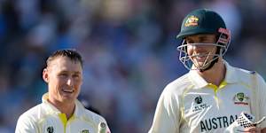 Marnus Labuschagne and Cameron Green.
