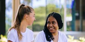 Students at Queensland’s James cook University.