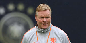 Barcelona appoint Koeman as new coach